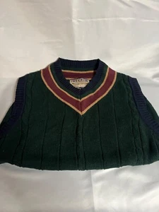 Vintage Sweater Vest Ivy Crew Classics Mens Preppy size M - Picture 1 of 4
