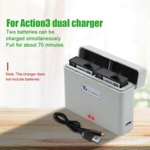 Pour DJI Action 3 chargeur chargeur Butler Action 3 chargeur boîte accessoire _е