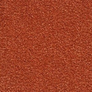 Clearance Romo Astro Rust Orange FR Fabric Textured Wool Blend Upholstery
