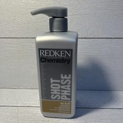 REDKEN Chemistry Shot Phase All soft deep treatment for dry Brittle hair 16.9oz - Image 1 of 3
