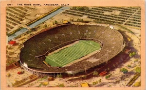 Luftaufnahme der Rosenschale, Pasadena, Kalifornien Postkarte - Bild 1 von 2