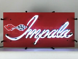 Chevrolet Impala SS Neon Sign - GM - Chevy - Super Sport - Muscle Car - Classic - Picture 1 of 1