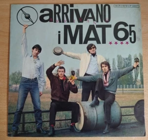 I Mat 65 – Arrivano I Mat 65 Italy 1966 LP Album - Imagen 1 de 4