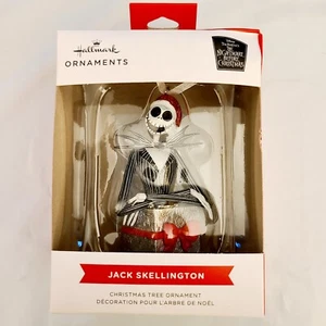 2022 Hallmark Jack Skellington Nightmare Before Christmas Tree Ornamento per le vacanze - Foto 1 di 6