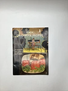 KNOX On Camera Recipes Vintage 1962 Gelatin Cookbook RETRO Photos Salads - Picture 1 of 1