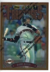 1996 Topps Finest Franchise Bronze mit Beschichtung #240 Barry Bonds Giants - Bild 1 von 2