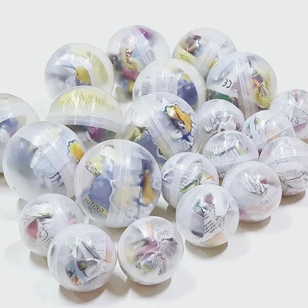 Palline a sorpresa 500 pezzi - Gusci - Gadget - per Distributori di palline 65mm - Immagine 1 di 1