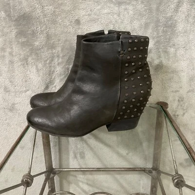 Gentle Souls by Kenneth Cole block fierce studded ankle boots size 9.5 Punk Rock - Image 1 of 4