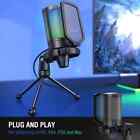 FIFINE USB Condenser Microphone Gaming PC PS4 PS5 Mac Pop Filter Shock Stand