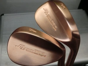 Juego de cuñas Miura FORGED WMC01 AFINACIÓN PERSONALIZADA ORO ROSA sin HC AW SW X2 S Bonito - Imagen 1 de 8