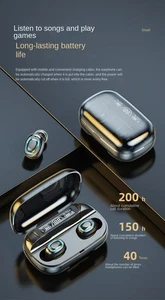 OTN Wireless Earphones Black - Picture 1 of 4