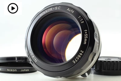[N MINT] Nikon Nikkor S.C Auto 55mm f1.2 Non Ai Lens For Film Camera From JAPAN - Image 1 of 4