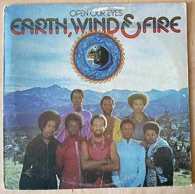 Earth, Wind & Fire / Open Our Eyes ~ Vinyl LP. 1974 CBS (Columbia 32712) (G/G) Foto 1 de 4