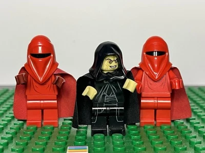 Lego Emperador Palpatine Guardia Real x2 Minifigura Lote sw0521 sw0595 LEER Foto 1 de 4
