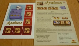 Mombasa Board Game Cooked Books Mini Promo Expansion 6 book + 1 bookkeeper 2016 - Picture 1 of 1