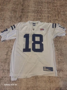Peyton Manning Super Bowl XLI Trikot Herren L weiß Reebok Indianapolis Colts - Bild 1 von 6