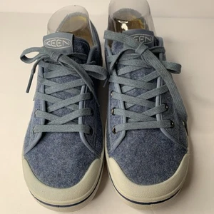 Keen Elsa Lite 1025423 Wool Felt Blend Comfort Sneaker Blue Vapor Women’s 8.5 - Picture 1 of 17