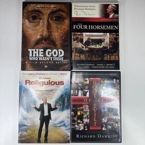 DVD Lot Religulous Four Horsemen Root of All Evil God Who Wasn't There Skeptic - Bild 1 von 12