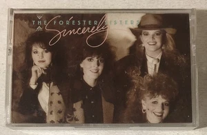 The Forester Sisters Sincerely Vintage Cassette Tape CAS4 - Picture 1 of 2