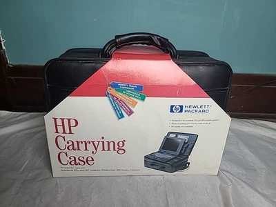 Estuche de transporte HP vintage 1994 para PC portátiles e impresoras HP serie 300 Foto 1 de 4