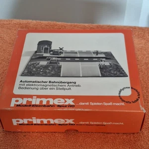 Märklin - Primex H0 Art. 7155 Automatischer Bahnübergang, komplett, in der OVP - Bild 1 von 5