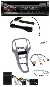 Pioneer CD USB Lenkrad DAB MP3 Autoradio für Opel Astra J ab 2009 Titan grau - Bild 1 von 12