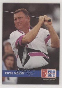 1992 Pro Set Golf Rives McBee #255
