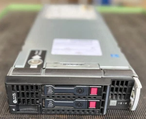 HP ProLiant BL460c Gen8 Blade Server 1xXeon E5 2609 2.4GHz NoRam 2xSAS HDD P220i - Picture 1 of 7