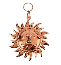 IBA Indianbeautifulart Copper Sun Mask Wall / Door Hanging Decorative-wf3