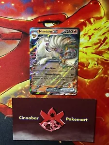 Ninetales ex - 038/165 Scarlet &Violet 151 Double Rare Pokémon - NM/MINT - Picture 1 of 2