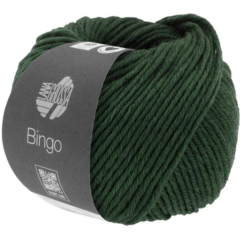 Wolle Kreativ! Lana Grossa - Bingo Melange - Fb. 1016 tanne meliert 50 g - Bild 1 von 1