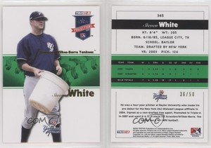 2008 TRISTAR PROjections Green /50 Steven White #345