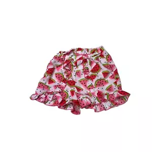 Disney Junior Girls Minnie Watermelon Ruffle Shorts 12M - Picture 1 of 3