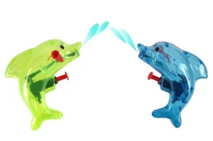 4x Wasserpistolen Delphin ca. 10 cm - 95142 Wasserpistole - Bild 1 von 3