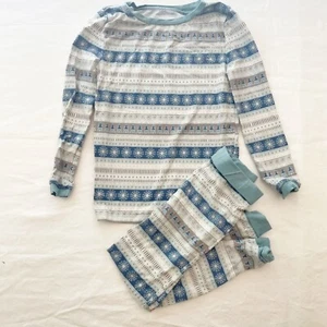 RuggedButts Blue Winter Pajama Set size 5 - Picture 1 of 10