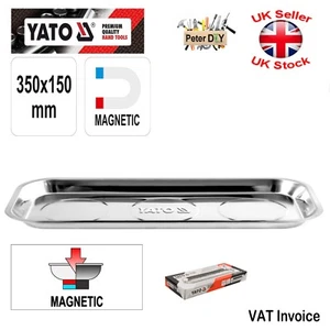Yato Professional MAGNETIC PARTS TRAY DISH BOWL OIL 350x150mm For Small Parts - Picture 1 of 1
