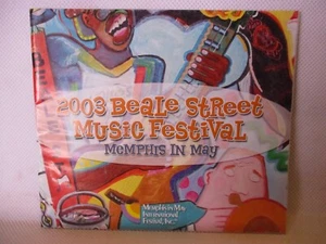 Beale Street Music Festival 2003 Booklet Memphis In May Concert Tennessee TN 901 - Picture 1 of 4