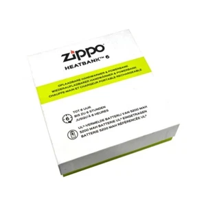 Zippo HEATBANK ™ 6h Powerbank & Handwärmer Z4A16 5200mAh 5V 1.5A Grün Neu OVP - Bild 1 von 5