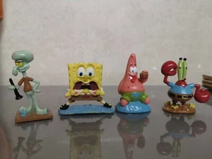 4X FIGURAS PVC BOB ESPONJA VIACOM BULLYLAND - Imagen 1 de 4
