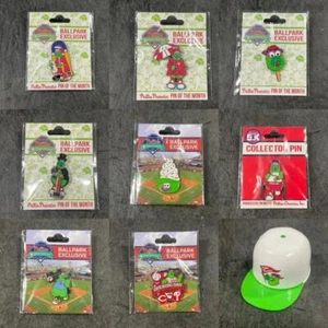 PHILLIES PHANATIC PICK A PIN: APRIL SHOWERS-CLAUS X-MAS-POLELADA-DÍA DE APERTURA SGA - Imagen 1 de 17