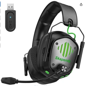 Auriculares inalámbricos para juegos VK81 2,4 GHz para PS5, PS4, PC - Auriculares Bluetooth para juegos - Imagen 1 de 7