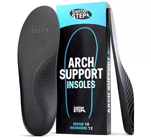 Orthotic Shoe Insoles Inserts Flat Feet High Arch Support for Plantar Fasciitis - Picture 1 of 13
