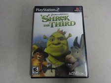 Shrek The Third Sony Playstation 2 PS2 Game & Case No Manual