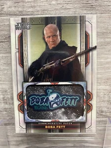 2022 TOPPS STAR WARS THE BOOK OF BOBA FETT PATCH RELIC CARD #MP-8 - Picture 1 of 2