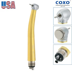 US COXO YUSENDENT Dental Bunt Druckknopf High Speed Handstück M4 4 Loch - Bild 1 von 19