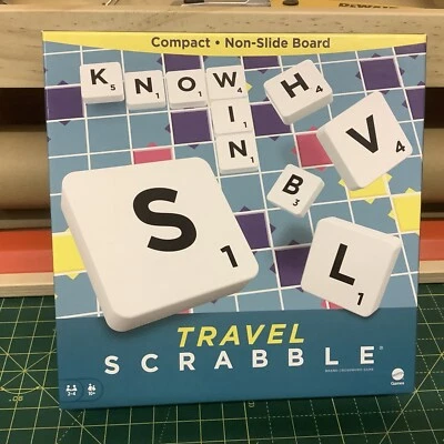 Travel SCRABBLE Game - Board Game CJT11 Mattel 2-4 Players New & sealed  - Image 1 of 4