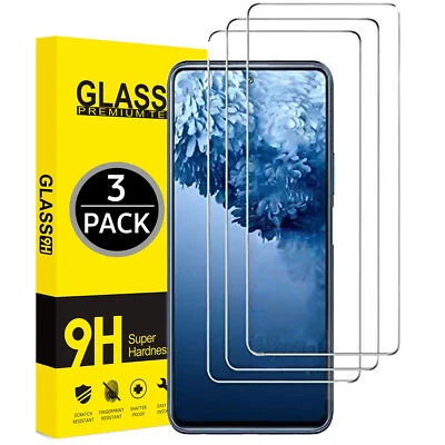 3x Panzerfolie Echt Glas Für Samsung Galaxy Schutzglas Displayschutz Hartglas 9H - Bild 1 von 4