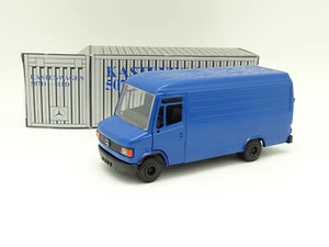 Conrad 1/43 - Mercedes Furgón 507D 811D Azul - Imagen 1 de 2