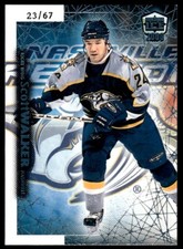1999-00 Pacific Dynagon Ice Scott Walker /67 Nashville Predators #112