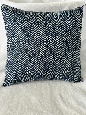 Zig Zag枕套Sham 16英寸x16英寸抽象现代信封外壳 — 第 1/2 张图片